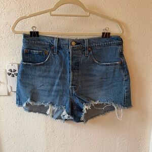 Levi’s Original Fit High Rise 501 Shorts Size 30